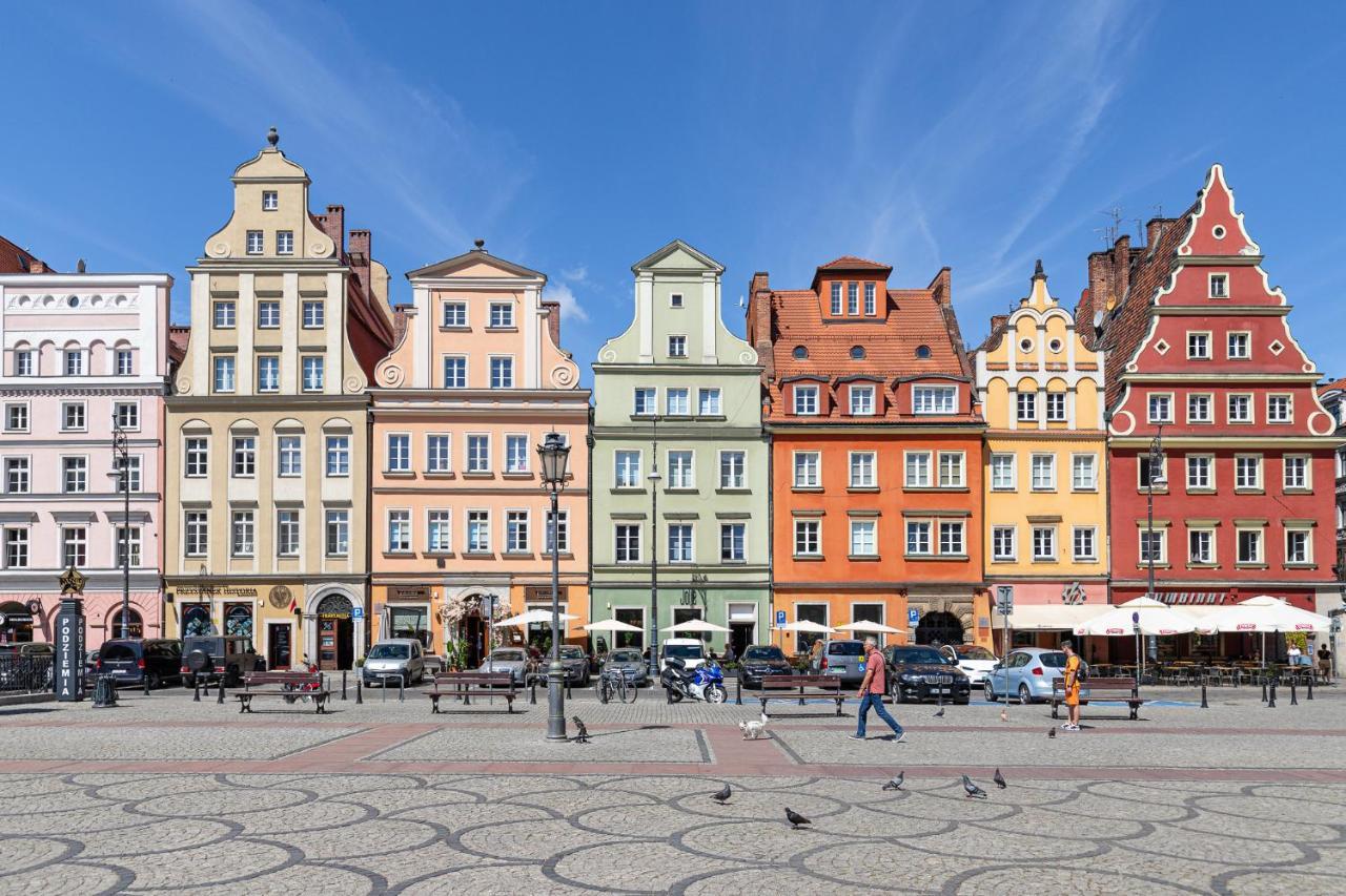 Prywatne Studio Dla 4 Osob Z Widokiem Na Rynek I Plac Solny! Breslau Exterior foto