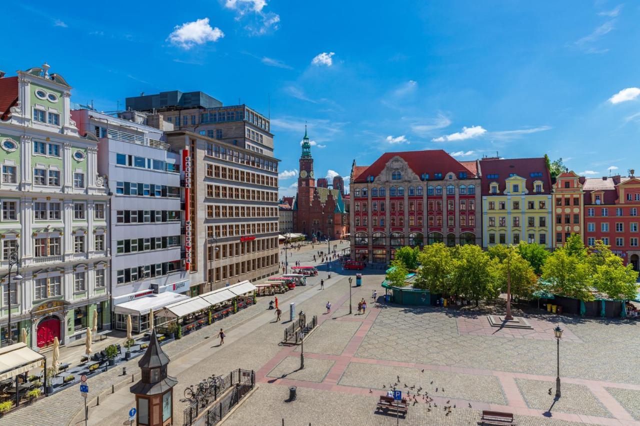 Prywatne Studio Dla 4 Osob Z Widokiem Na Rynek I Plac Solny! Breslau Exterior foto